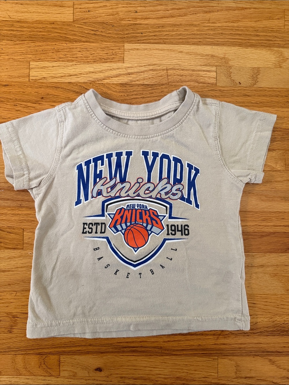 Kids 2T Graphic Tee - Tan